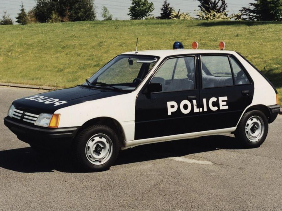 Peugeot 205 5-Door Police '1983